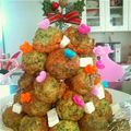 ゆぅかあちゃん's cooksnap of when they made 全部食べられるオードブルクリスマスツリー.