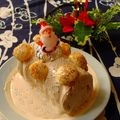 おらんでう～たん's cooksnap of when they made 簡単ビスケットケーキ♪ブッシュドノエル風.