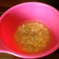 とっとこねこ's cooksnap of when they made 【離乳食 中期】味噌汁.