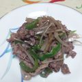かあたらあ's cooksnap of when they made ゴボウとピーマンの塩炒め.