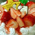ルルちゃんmam's cooksnap of when they made ２０１１クリスマスケーキ♪.