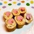 ありかん's cooksnap of when they made クルクル巻いちゃって〜魚ニソの玉子焼き♬.