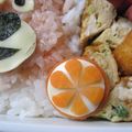 hirotofumi's cooksnap of when they made キャラ弁 輪切りオレンジ.