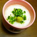 てる坊's cooksnap of when they made 長芋じゃが芋のもちもち茶碗蒸し.