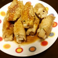 サトモユリア's cooksnap of when they made 蓮根と梅肉の肉巻き.
