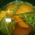 ぺぺぷる's cooksnap of when they made ほっとする味。厚揚げと水菜の煮物.