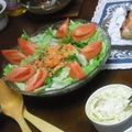 眠り姫1106's cooksnap of when they made サーモンローフdeクリスマスリース☆.
