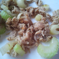 yamanam's cooksnap of when they made 簡単★セロリとツナの炒めもの.