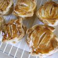 ねこるる's cooksnap of when they made スイートポテト入りさくさくアップルパイ.