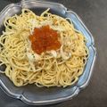 クック1LE6ZU☆'s cooksnap of when they made 旨味濃厚☆うにのクリームパスタ.