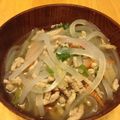 さくら　あんぱんこ's cooksnap of when they made 簡単！挽き肉のマロニースープ.