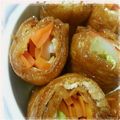 愛優海's cooksnap of when they made 油揚げの白菜巻きステーキ.