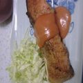 橋本 舞's cooksnap of when they made 生鮭のムニエル～オーロラソース～.