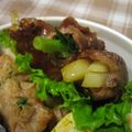 3匹の子ブタｍａｍａ's cooksnap of when they made 焼き肉のタレで豚肉のクルクル巻き♡.