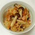 chanjo's cooksnap of when they made 鮭としめじの炊き込みご飯.