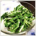 まりんごっこ's cooksnap of when they made 水菜のチョレギサラダ風.