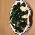 sananna's cooksnap of when they made 簡単もう１品★ほうれん草と豆腐のサラダ.