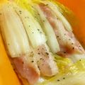 BibittO4's cooksnap of when they made 白菜とベーコンの重ね煮＊レンジで超簡単♪.