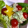 あい葉's cooksnap of when they made アボカドとサーモンのわさびマヨネーズ☆.