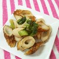 るらちゃん's cooksnap of when they made 調味料醤油だけ！お弁当にネギちくわ炒め♪.