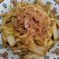 ＊ねこるぅん＊'s cooksnap of when they made 豚のしょうが焼きうどん.