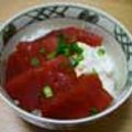 たぬきっこ's cooksnap of when they made マグロの漬け丼.