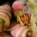 Tにゃんたま's cooksnap of when they made 簡単♪　きんぴらゴボウのベーコン巻き.