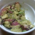 最後の果実's cooksnap of when they made タコとアボガドのわさび醤油あえ.