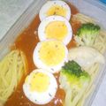 aizawaちゃぁ's cooksnap of when they made ☆お弁当で固まらないソースかける用パスタ.