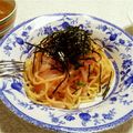 ゆかちん０１２１'s cooksnap of when they made 和風☆たらこ＆いかのスパゲティ.