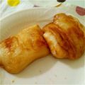 みずたぬき's cooksnap of when they made 外はカリッ、中はとろーり☆フライパン餅.