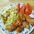 くらちょむ's cooksnap of when they made 鶏の竜田揚げ.