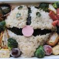 hirotofumi's cooksnap of when they made 〔キャラ弁〕アッガイ〔ガンダム〕.