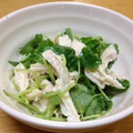 maarine's cooksnap of when they made 三つ葉とちくわのワサビマヨネーズ和え.