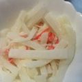 かぴーな's cooksnap of when they made 簡単!大根ｶﾆｶﾏ胡瓜のｵｲﾏﾖ和え*.
