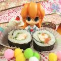 みなみんくっきんぐ's cooksnap of when they made ❤夫が好きな♡　明太マヨＤＥ　巻き寿司❤.