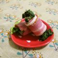 赤い電話's cooksnap of when they made お弁当に④ほうれん草とチーズのベーコン巻.