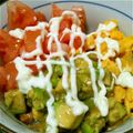 やましー☆'s cooksnap of when they made ：：ランチに！カフェ風アボカド納豆丼：：.