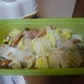 K/S's cooksnap of when they made ルクエで簡単♪白菜きのこのマヨポン蒸し.