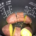 toyoane's cooksnap of when they made 塩麹+炊飯器でほくほく薩摩芋.