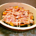 Ｒｅｅ☆'s cooksnap of when they made かぼちゃとﾍﾞｰｺﾝのﾏﾖﾈｰｽﾞがけ♪.