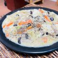 料理男子部🍻's cooksnap of when they made 豆腐キャベツしめじの豆乳クリームシチュー.