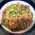 mizkis's cooksnap of when they made 牛肉のみぞれ和え.