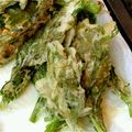 あみこ01's cooksnap of when they made 春菊の天麩羅.