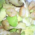 oilnomama's cooksnap of when they made ☆簡単エビとエリンギのアボカド炒め☆.