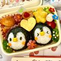 ☆aporo☆'s cooksnap of when they made 簡単キャラ弁☆ペンギンおにぎり♪.