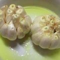 かぴーな's cooksnap of when they made 簡単便利♪まるごとニンニクオーブン焼き♪.