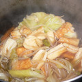 翔仁LOVE's cooksnap of when they made ちくわとキャベツのかんたん中華風丼.