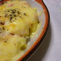 hallelujahCAFE's cooksnap of when they made メークインのたらこマヨチーズ焼き.