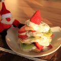 Oishiキッチン♡'s cooksnap of when they made クリスマス♪ほうれん草ホットケーキツリー.